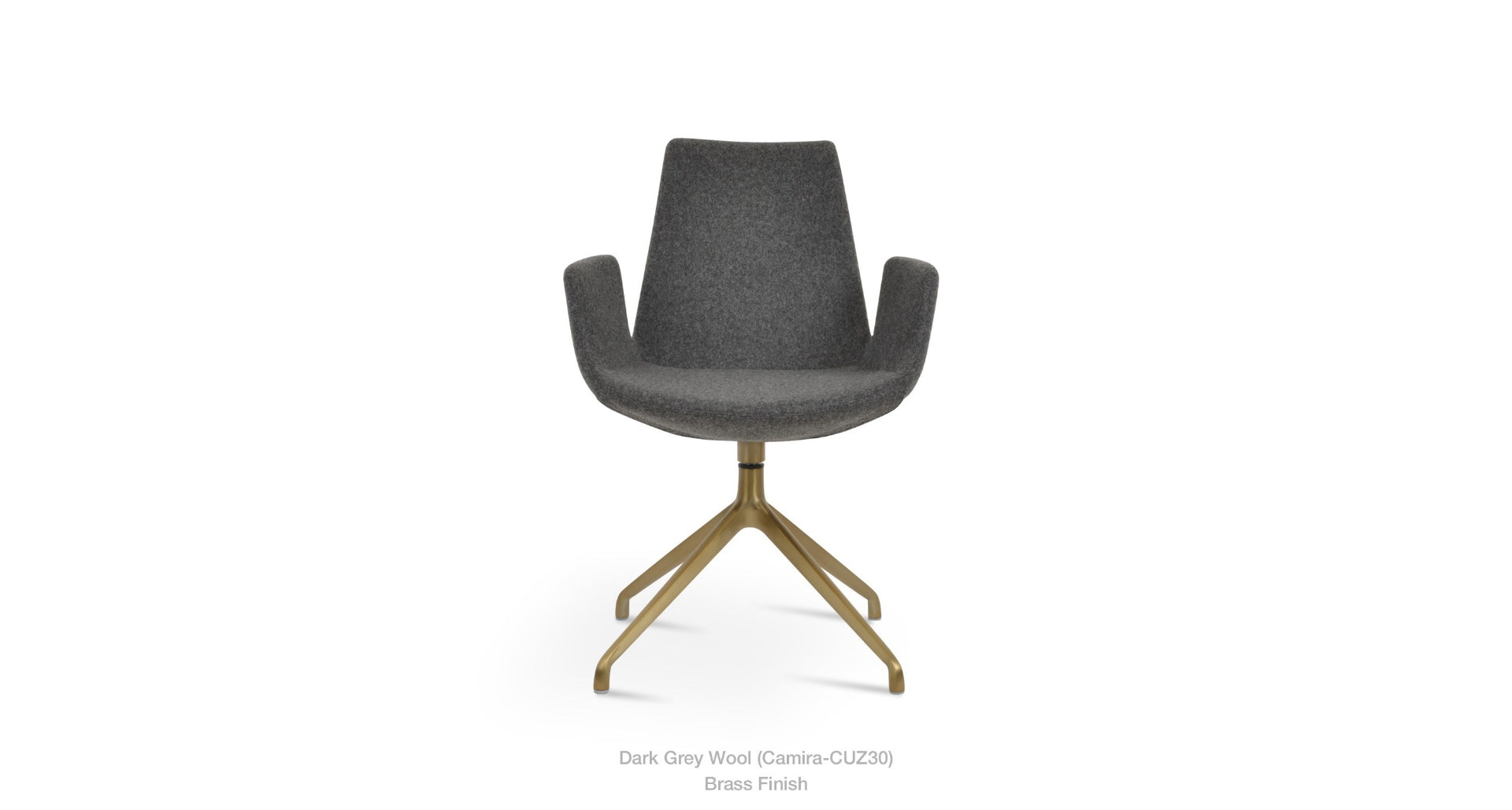 Eiffel Arm Spider Swivel Chair - comfortable seating for dining and office spaces | Image 27 | InSTYLE Home & Rugs