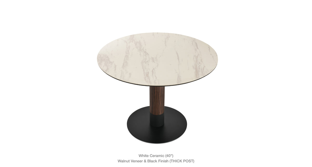 Tango Ceramic Dining Table - comfortable dining experience | Image 6 | InSTYLE Home & Rugs