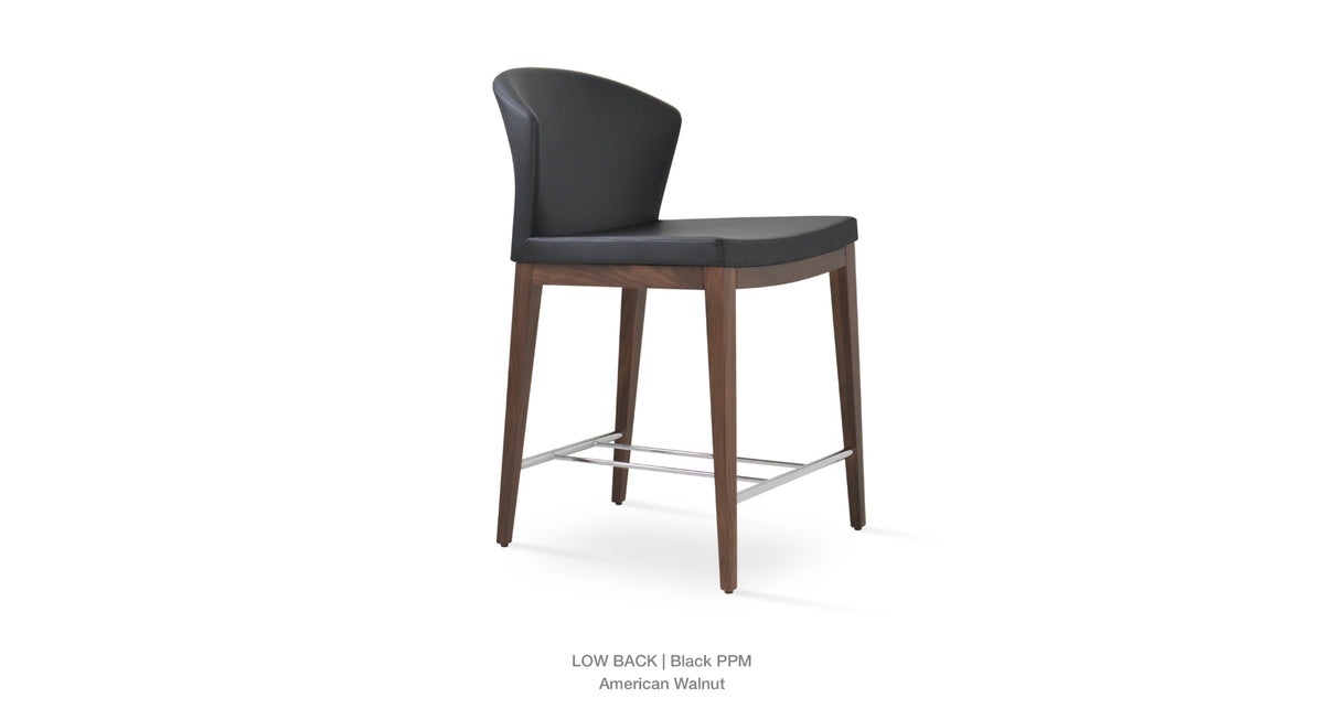 Capri Wood Stools - compact and stylish design | Image 4 | InSTYLE Home & Rugs