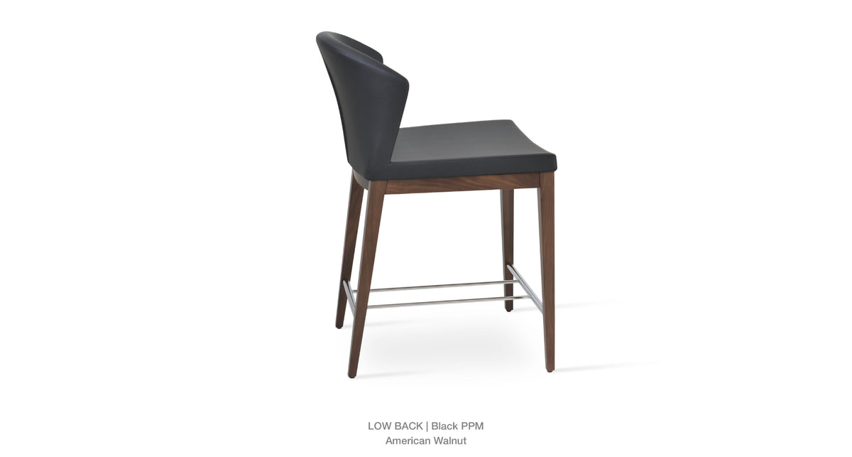 Capri Wood Stools - compact and stylish design | Image 6 | InSTYLE Home & Rugs
