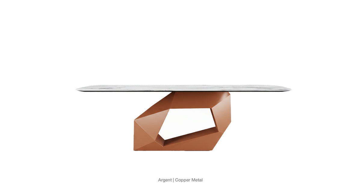 Raw Diamond Table - slim tables for entryways | Image 16 | InSTYLE Home & Rugs