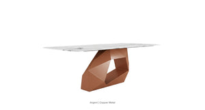 Raw Diamond Table - slim tables for entryways | Image 17 | InSTYLE Home & Rugs