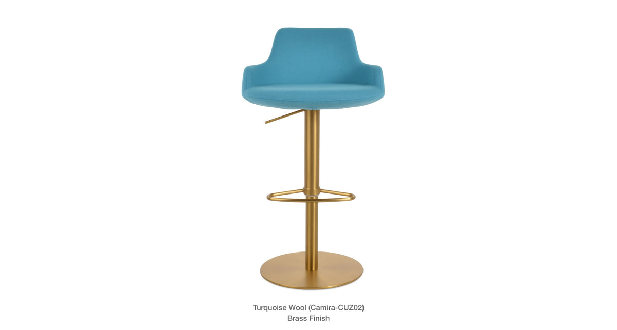 Dervish Piston Half Footrest - | Image 3 | InSTYLE Home & Rugs