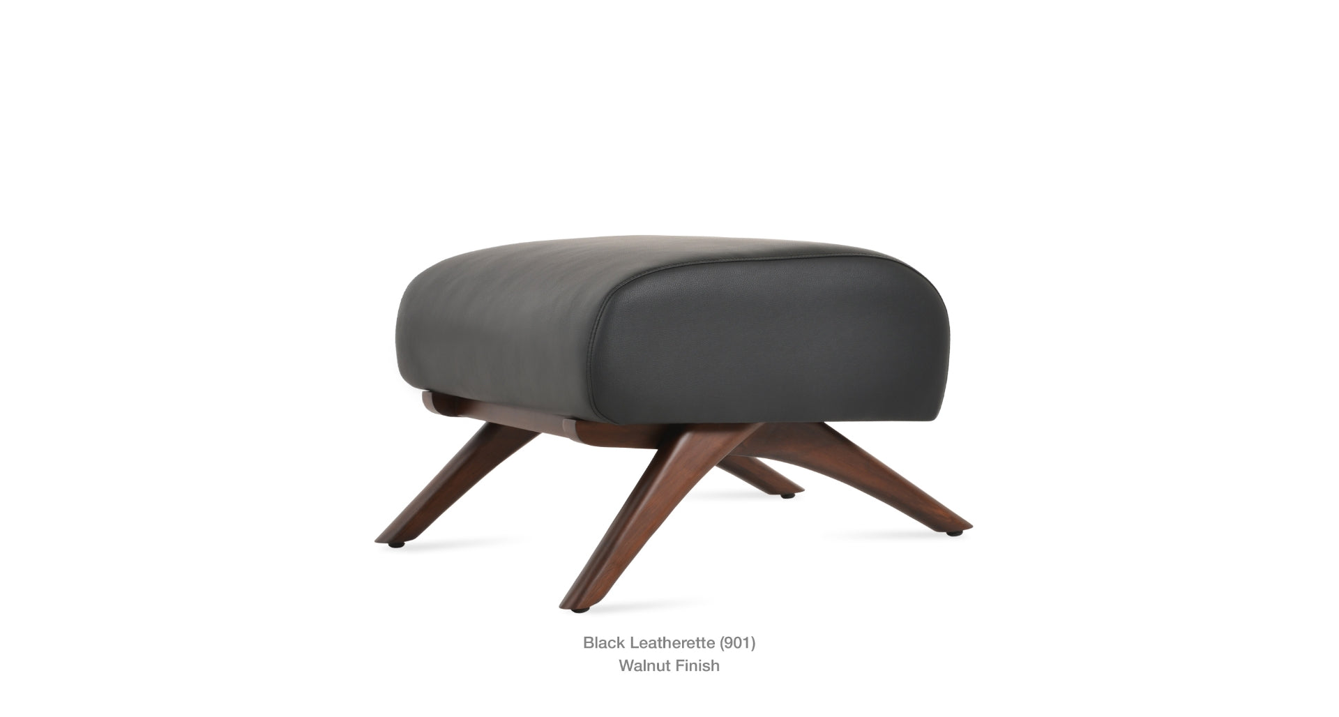 Barcelona X Wood Ottoman - comfortable ottoman for any room | Image 10 | InSTYLE Home & Rugs