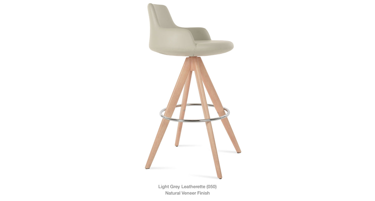 Dervish Pyramid MW Swivel Stools - available in various heights | Image 50 | InSTYLE Home & Rugs