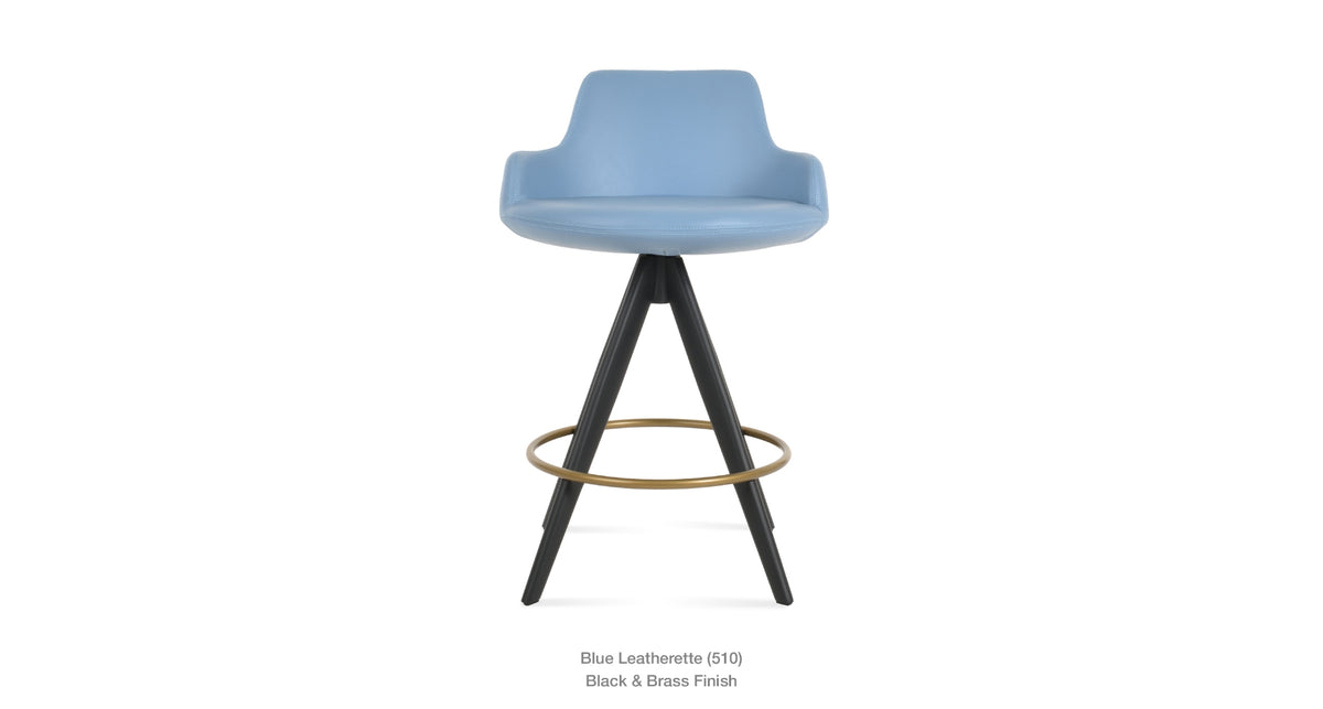 Dervish Pyramid MW Swivel Stools - available in various heights | Image 56 | InSTYLE Home & Rugs