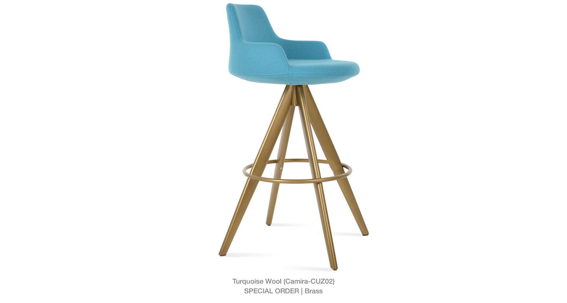 Dervish Pyramid MW Swivel Stools - available in various heights | Image 68 | InSTYLE Home & Rugs