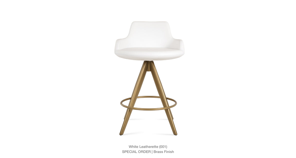 Dervish Pyramid MW Swivel Stools - available in various heights | Image 65 | InSTYLE Home & Rugs