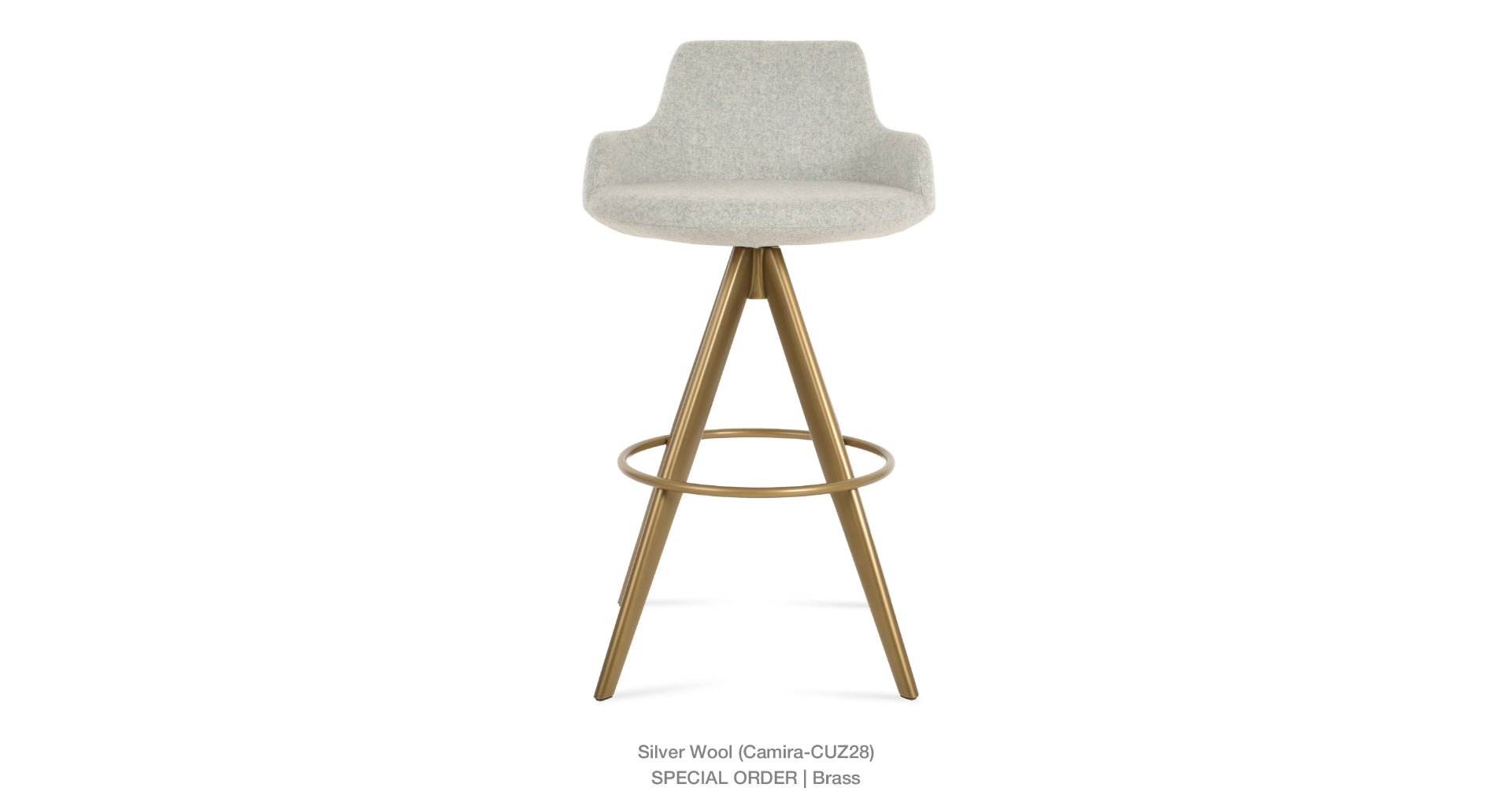 Dervish Pyramid MW Swivel Stools - available in various heights | Image 63 | InSTYLE Home & Rugs
