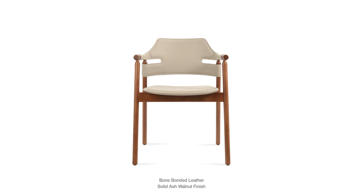 Genoa Wood Armchair - modern accent armchair for stylish interiors | Image 7 | InSTYLE Home & Rugs