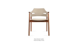 Genoa Wood Armchair - modern accent armchair for stylish interiors | Image 7 | InSTYLE Home & Rugs