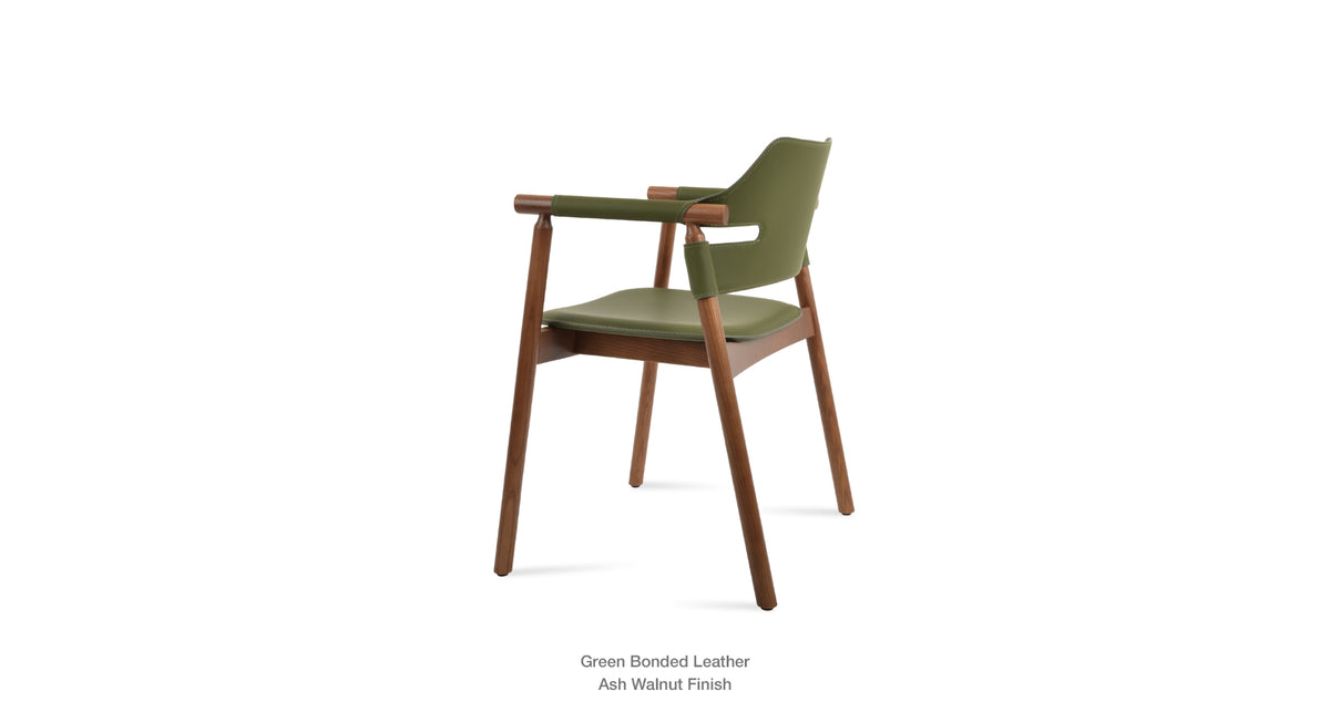 Genoa Wood Armchair - modern accent armchair for stylish interiors | Image 16 | InSTYLE Home & Rugs