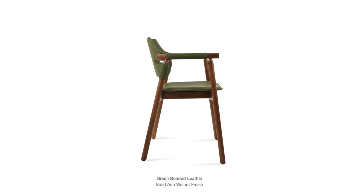 Genoa Wood Armchair - modern accent armchair for stylish interiors | Image 14 | InSTYLE Home & Rugs