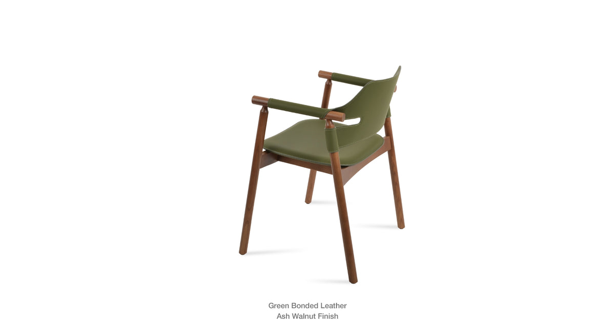 Genoa Wood Armchair - modern accent armchair for stylish interiors | Image 17 | InSTYLE Home & Rugs