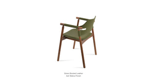Genoa Wood Armchair - modern accent armchair for stylish interiors | Image 17 | InSTYLE Home & Rugs