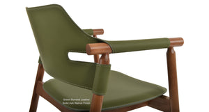 Genoa Wood Armchair - modern accent armchair for stylish interiors | Image 18 | InSTYLE Home & Rugs