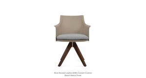 Briancon Pyramid Chair - comfortable seating for dining and office spaces | Image 2 | InSTYLE Home & Rugs