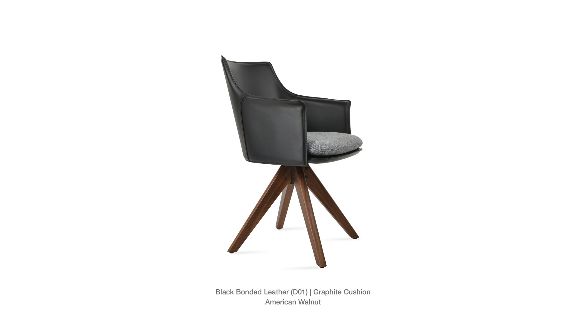 Briancon Pyramid Chair - comfortable seating for dining and office spaces | Image 4 | InSTYLE Home & Rugs