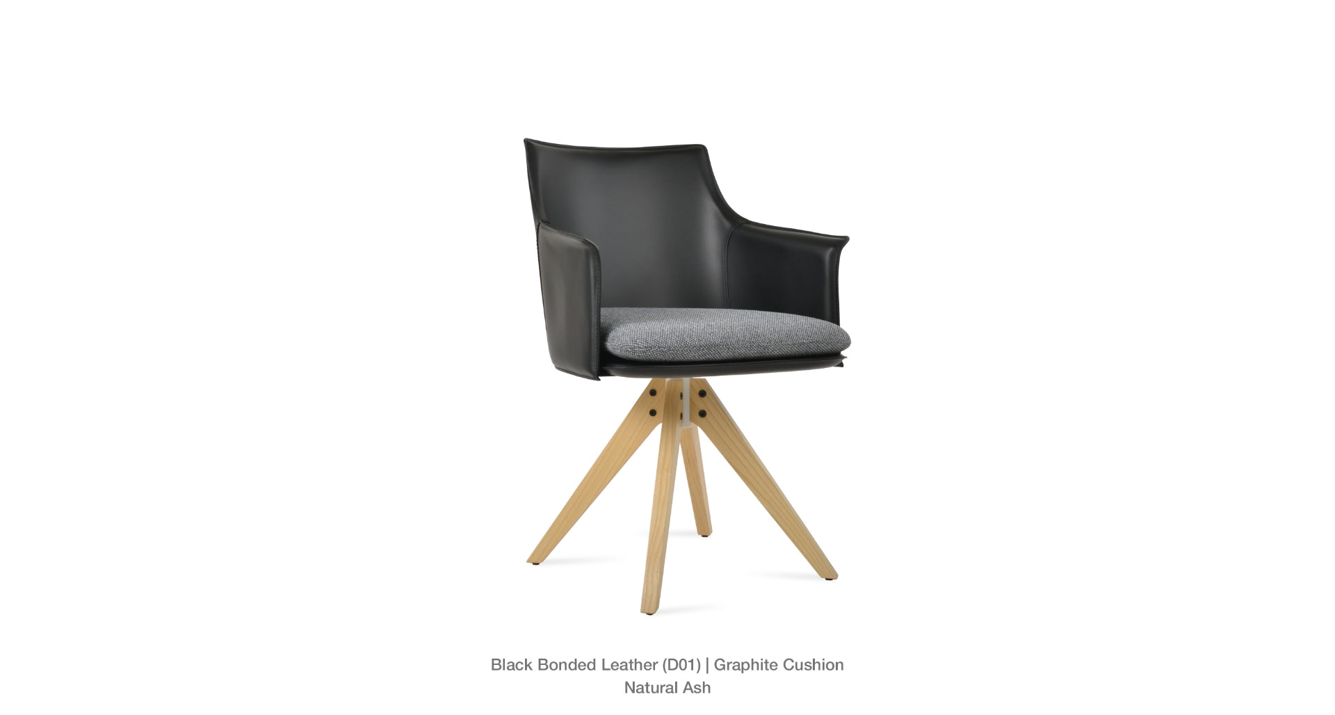 Briancon Pyramid Chair - comfortable seating for dining and office spaces | Image 5 | InSTYLE Home & Rugs