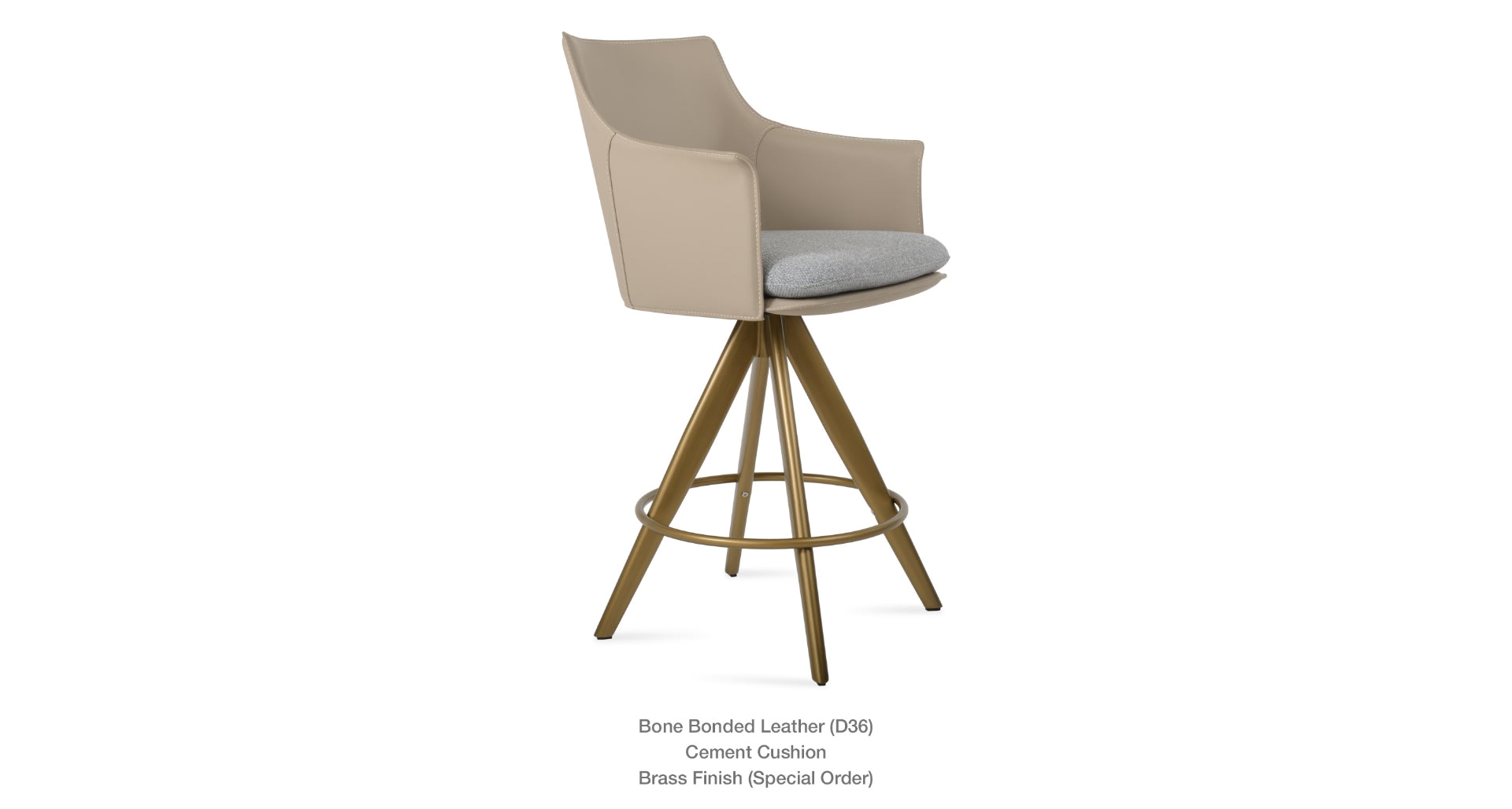 Briancon Pyramid MW Stool - available in various heights | Image 32 | InSTYLE Home & Rugs