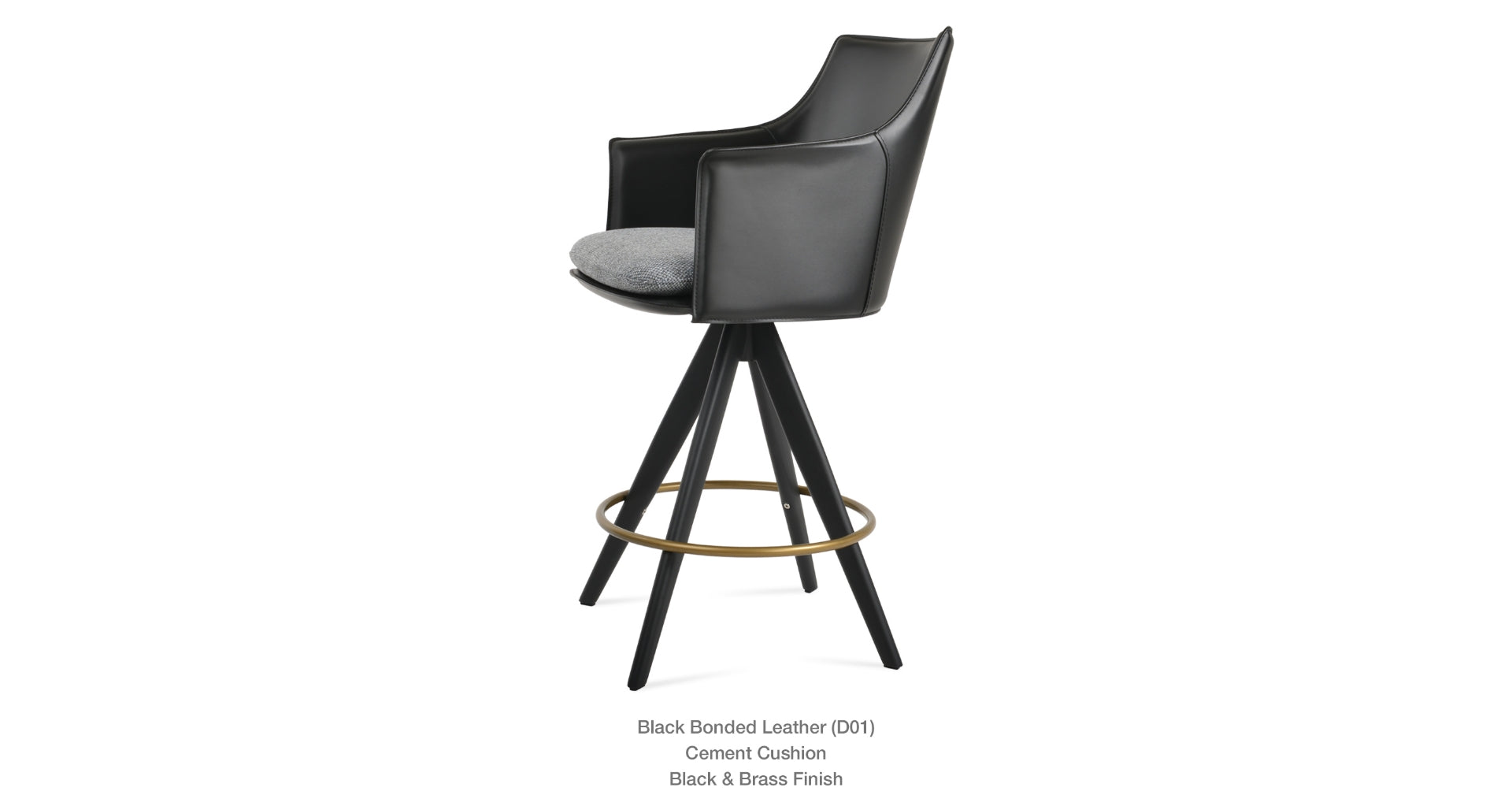 Briancon Pyramid MW Stool - available in various heights | Image 28 | InSTYLE Home & Rugs