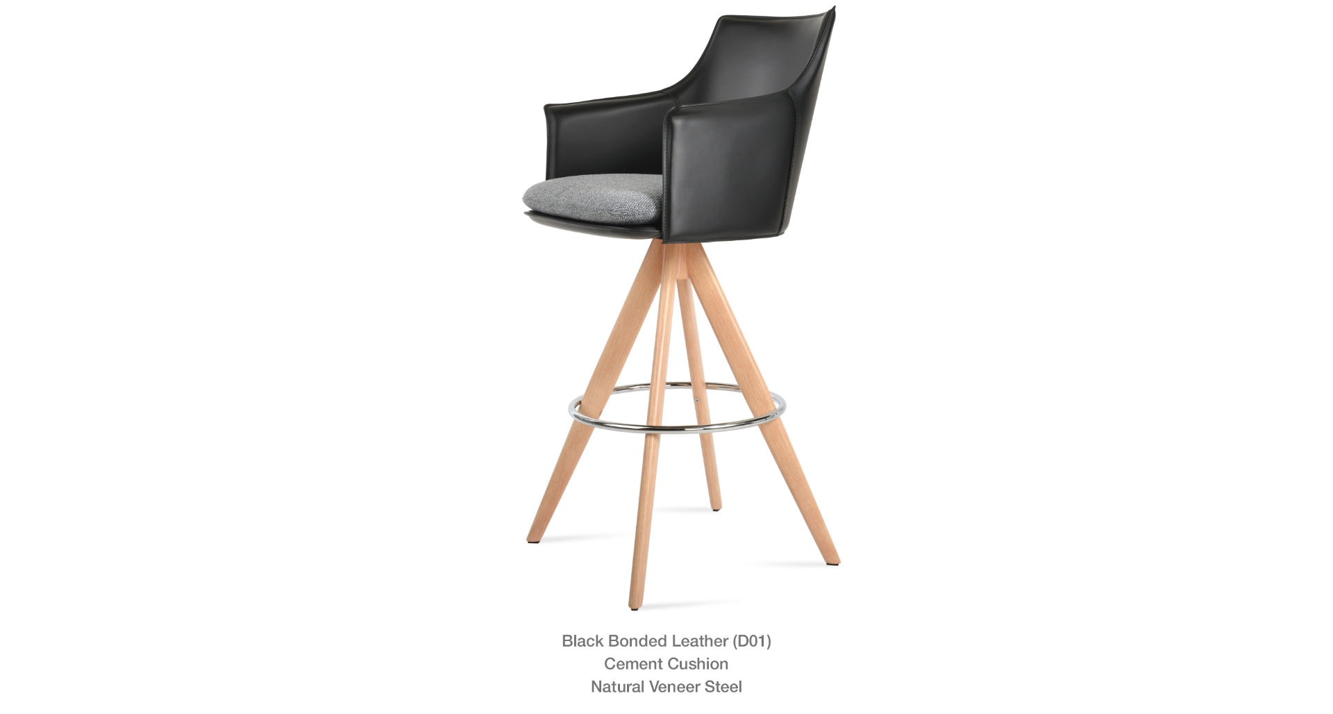 Briancon Pyramid MW Stool - available in various heights | Image 29 | InSTYLE Home & Rugs