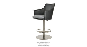 Briancon Piston Stool - perfect for small spaces | Image 11 | InSTYLE Home & Rugs