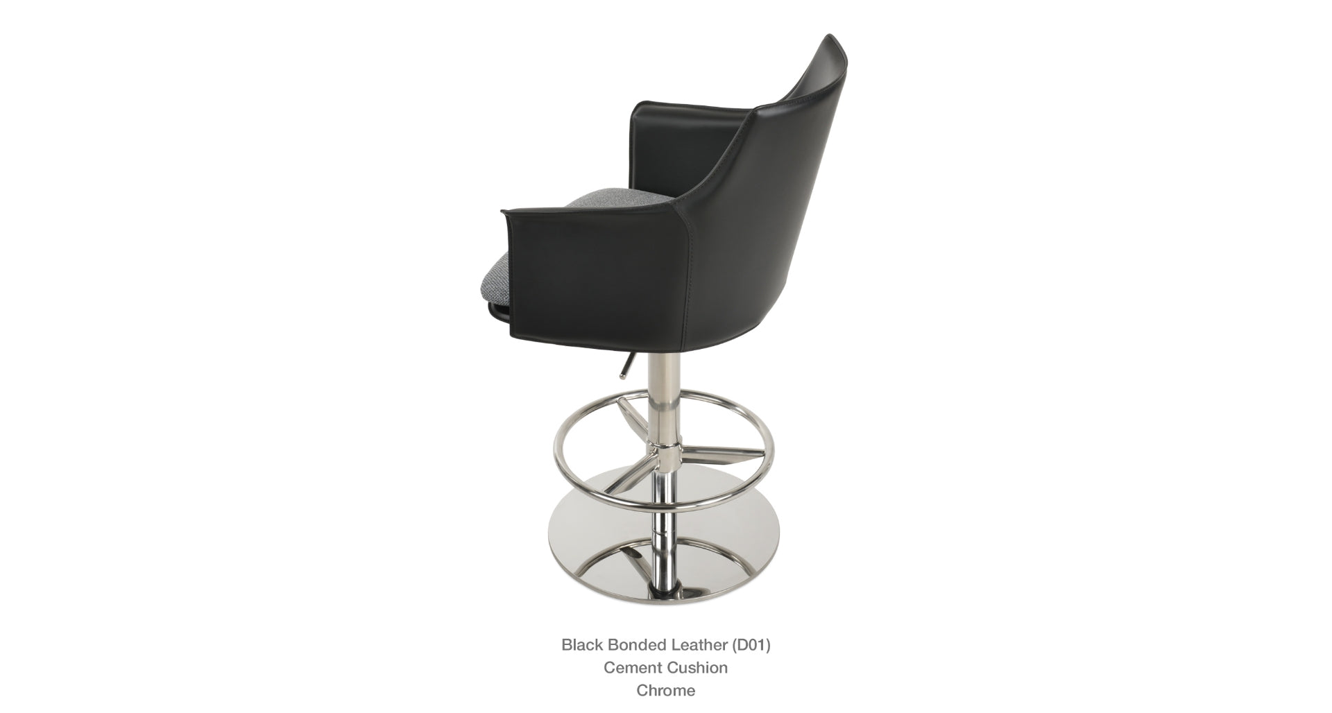 Briancon Piston Stool - perfect for small spaces | Image 14 | InSTYLE Home & Rugs