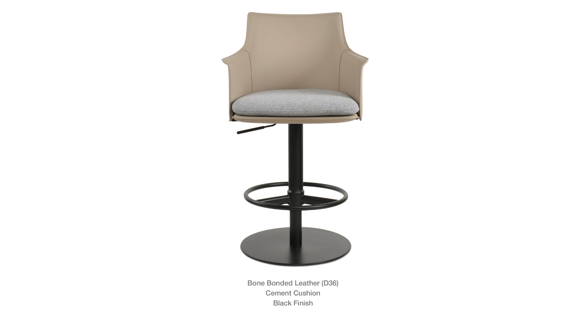 Briancon Piston Stool - perfect for small spaces | Image 15 | InSTYLE Home & Rugs