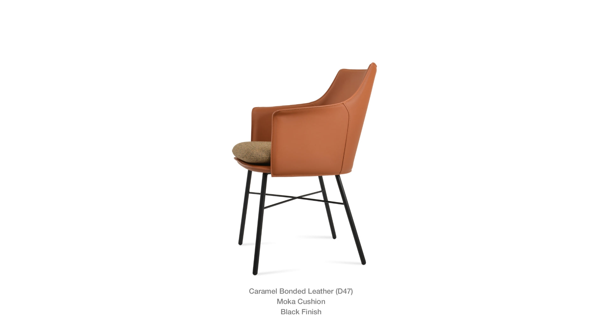 Briancon Cross Chair - comfortable seating for dining and office spaces | Image 6 | InSTYLE Home & Rugs