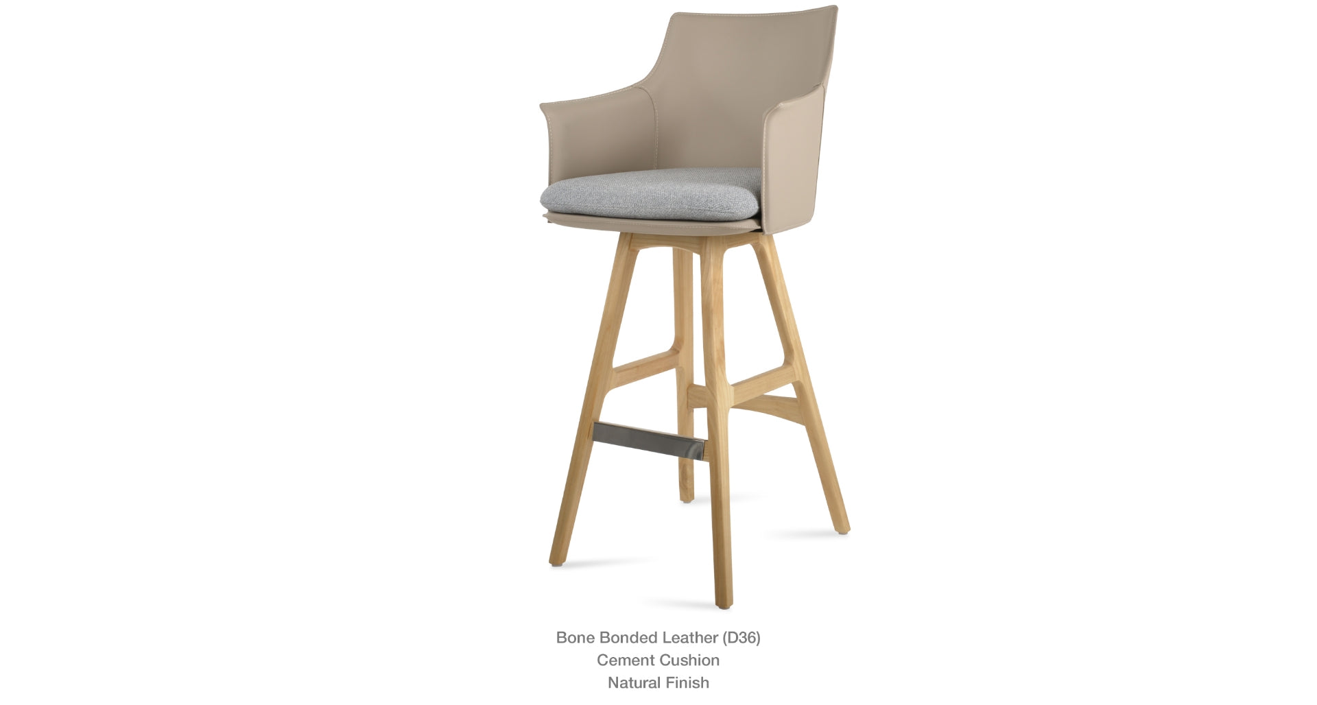 Briancon Wood Stool (PR) Stool - perfect for small spaces | Image 21 | InSTYLE Home & Rugs