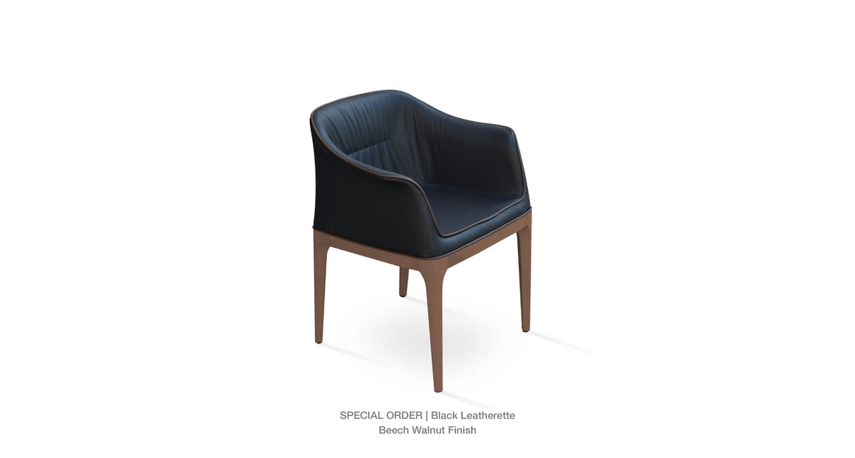 London Armchair - upholstered armchair with padded comfort | Image 27 | InSTYLE Home & Rugs