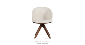 Athena Pyramid Swivel Chair - durable construction for long-lasting use | Image 14 | InSTYLE Home & Rugs