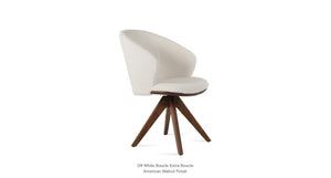 Athena Pyramid Swivel Chair - durable construction for long-lasting use | Image 15 | InSTYLE Home & Rugs