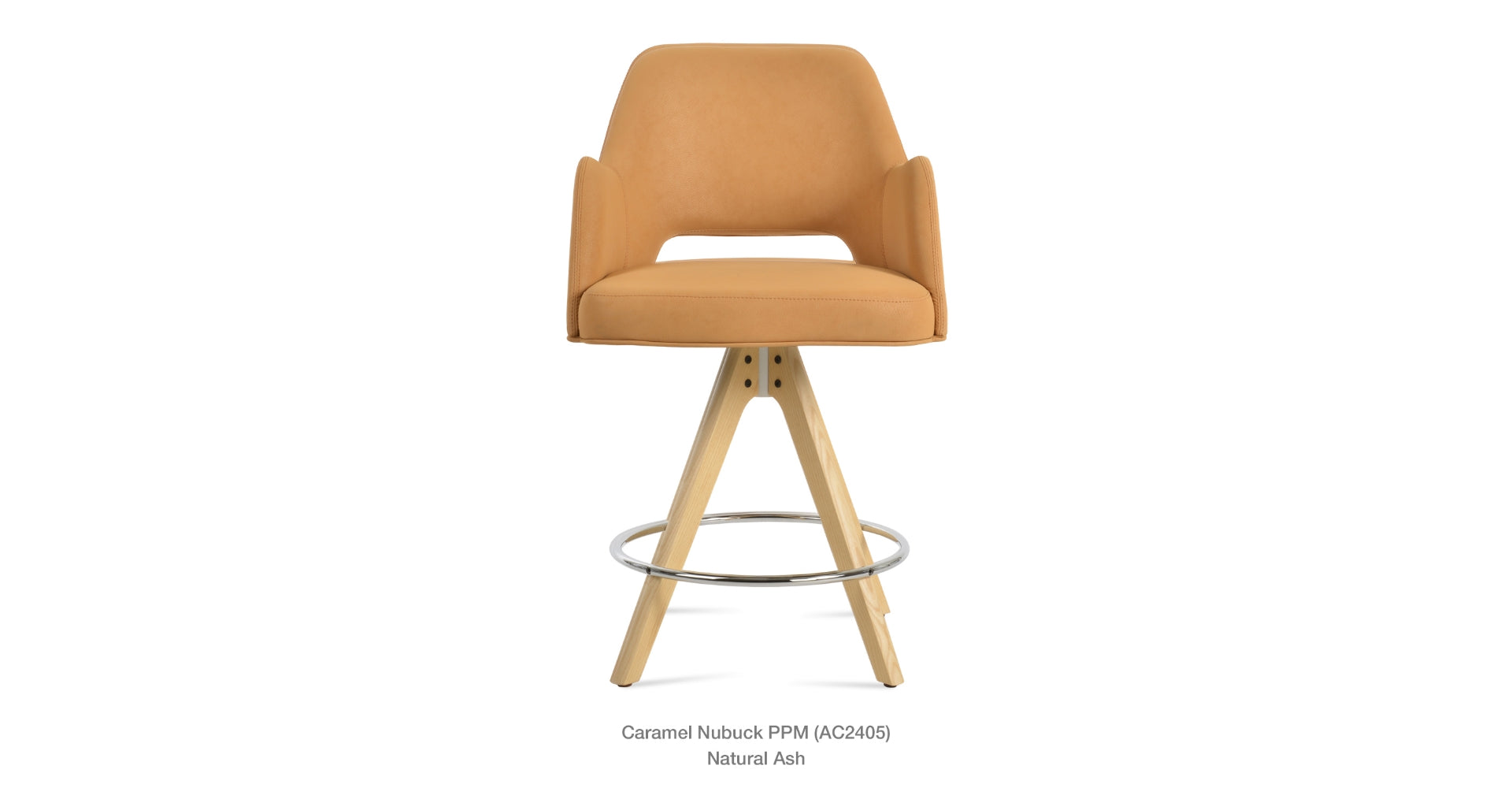Marash Arm Pyramid Swivel Stool - compact and stylish design | Image 19 | InSTYLE Home & Rugs