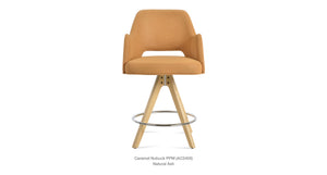 Marash Arm Pyramid Swivel Stool - compact and stylish design | Image 19 | InSTYLE Home & Rugs
