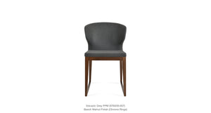 Amed Sled Wood Chair - durable construction for long-lasting use | Image 12 | InSTYLE Home & Rugs