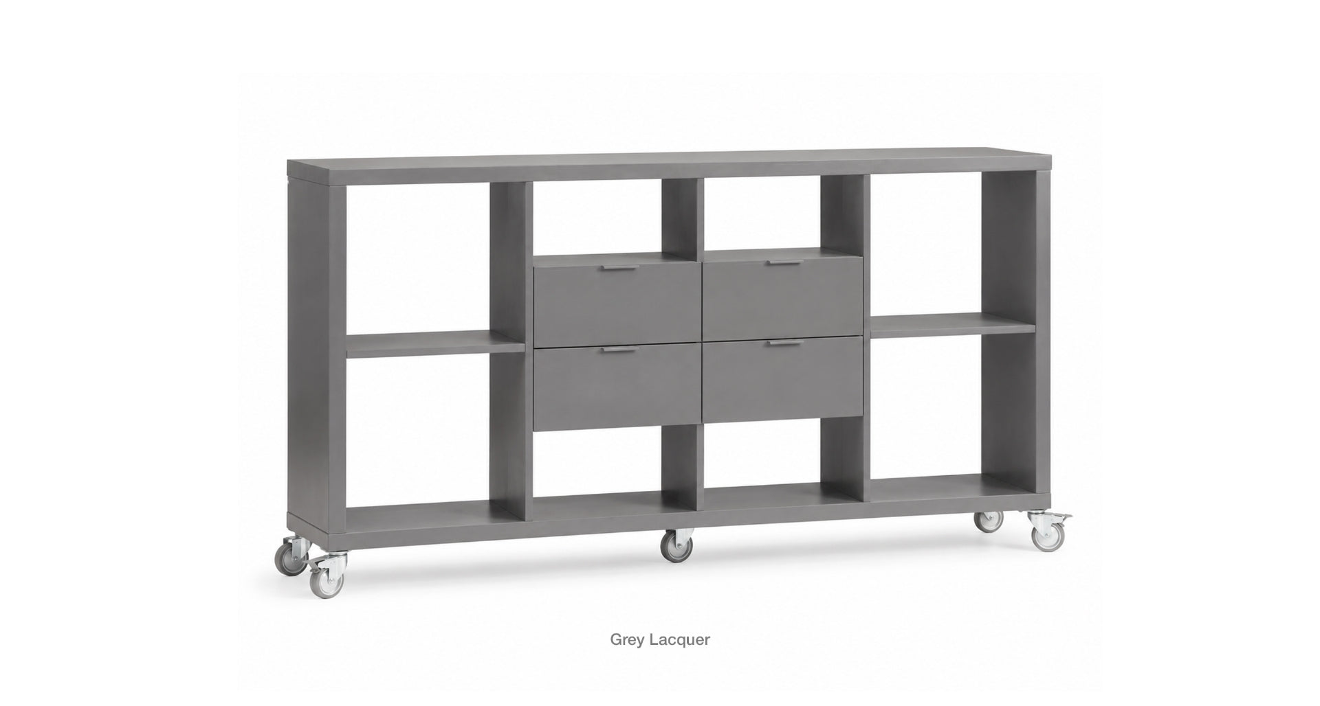 Malta Bookcase W Drawers - versatile drawer unit for office, bedroom, or living space | Image 1 | InSTYLE Home & Rugs
