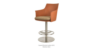 Briancon Piston Stool - perfect for small spaces | Image 19 | InSTYLE Home & Rugs