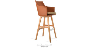 Briancon Wood Stool (PR) Stool - perfect for small spaces | Image 24 | InSTYLE Home & Rugs