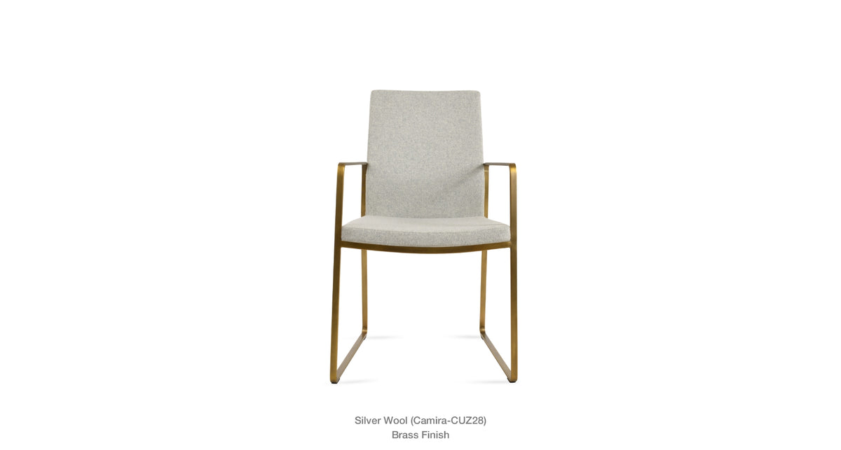 Pasha Sled Armchair - cozy armchair for reading and relaxation | Image 50 | InSTYLE Home & Rugs