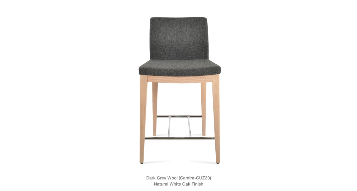 Pasha Wood Stools - perfect for small spaces | Image 5 | InSTYLE Home & Rugs