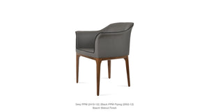 London Armchair - upholstered armchair with padded comfort | Image 13 | InSTYLE Home & Rugs