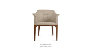 London Armchair - upholstered armchair with padded comfort | Image 3 | InSTYLE Home & Rugs