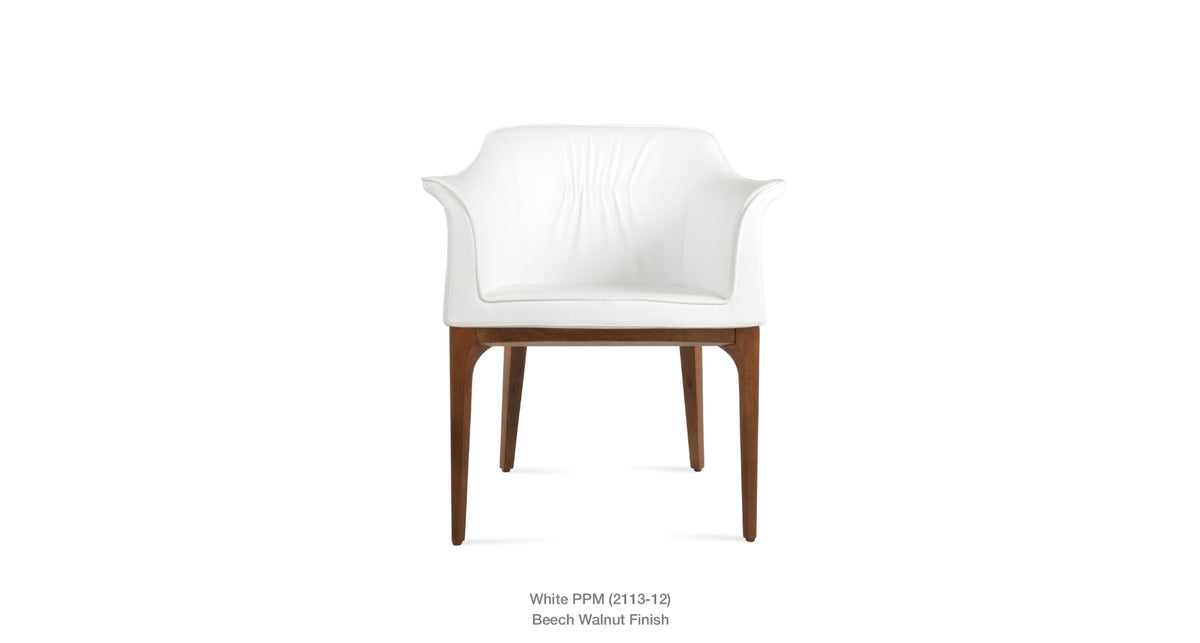 London Armchair - upholstered armchair with padded comfort | Image 5 | InSTYLE Home & Rugs