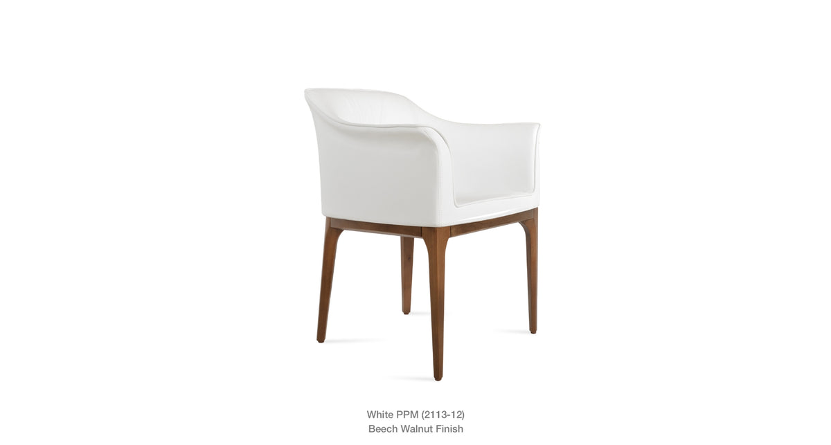 London Armchair - upholstered armchair with padded comfort | Image 6 | InSTYLE Home & Rugs