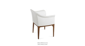 London Armchair - upholstered armchair with padded comfort | Image 7 | InSTYLE Home & Rugs