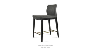 Pasha Wood Stools - perfect for small spaces | Image 2 | InSTYLE Home & Rugs