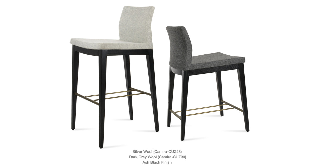 Pasha Wood Stools - perfect for small spaces | Image 8 | InSTYLE Home & Rugs