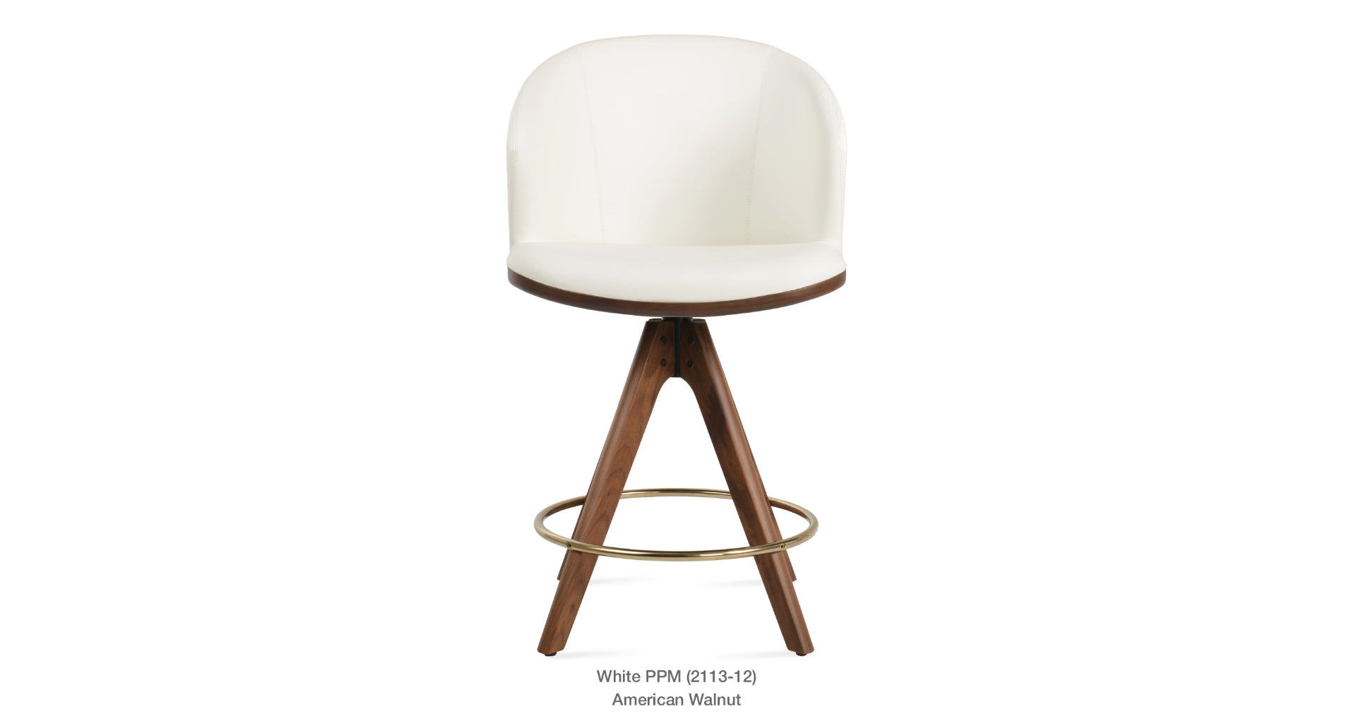 Athena Pyramid Swivel Stools - available in various heights | Image 5 | InSTYLE Home & Rugs